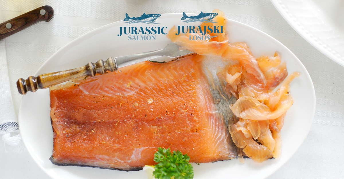 Gravlax z łososia Jurajskiego